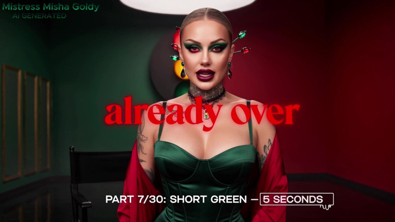 Goddess Misha Goldy: The Game Where Stopping Is Harder Than Stroking