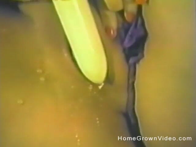 Homegrown Vintage: Pregnant, horny and squirting