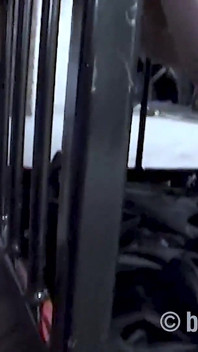 Squirting in a Sex Cage