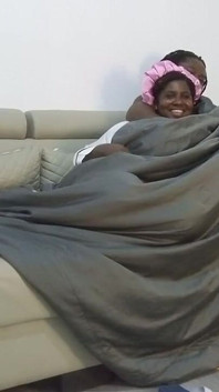 My Husband Came Back From His Trip, I Watched a Movie with Him, I Got Excited, Climbed on Top of Him, and Came.
