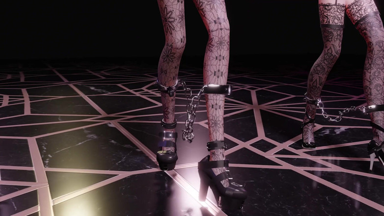 MikuMotion: [mmd] 弱音genie 三人调教束缚跳蛋肛塞口球