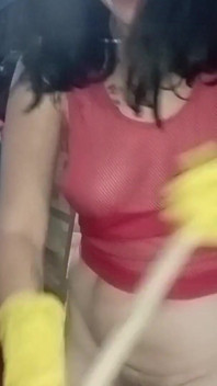 Cleaning My Stepdad's Room Very Sexy