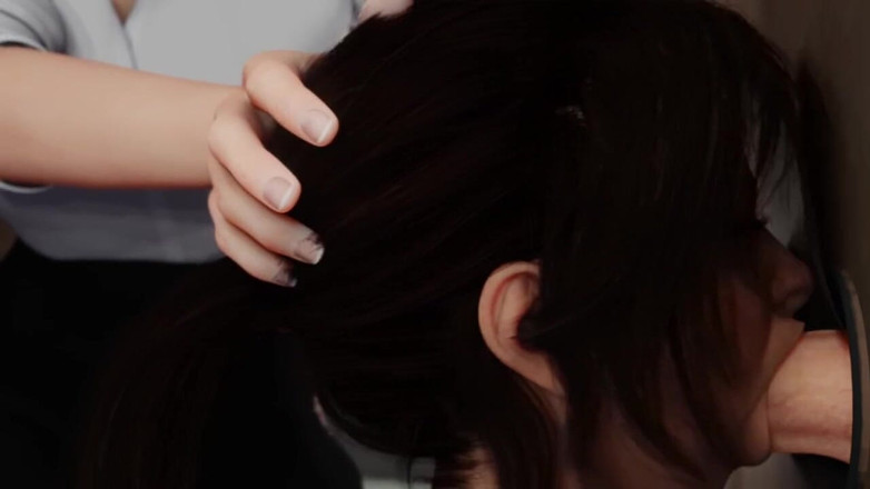 LoveSkySan69: Croft adventure - část 13 Sfm sexuální scéna - Lara Croft saje velký péro...