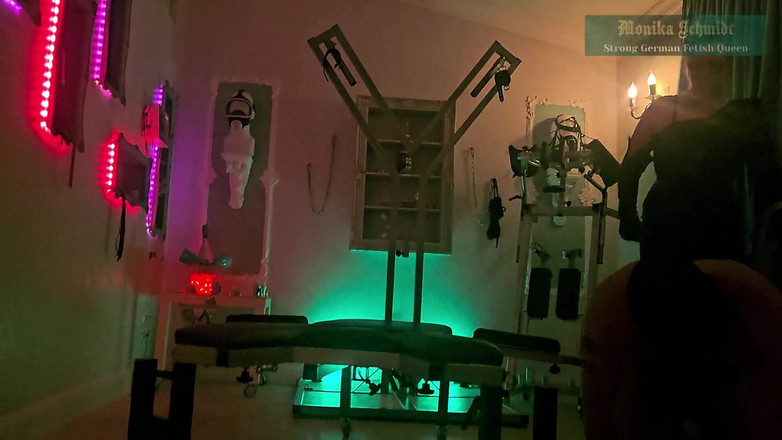 Strict Senz: Monika Schmidt Dominazione Femminile Seduta in Faccia Adorazione Culo Soffocante...