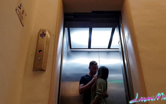 Lanmi Miami: Sexe dans l&amp;#039;ascenseur