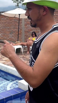 I Seduce a Pool Boy and We End up Fucking While My Husband Is Not at Home