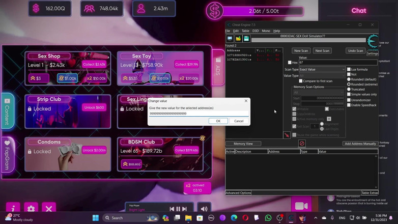 LewdArcade: Sex Doll Simulator tři porno hra hrát část 5 hra nahá hra
