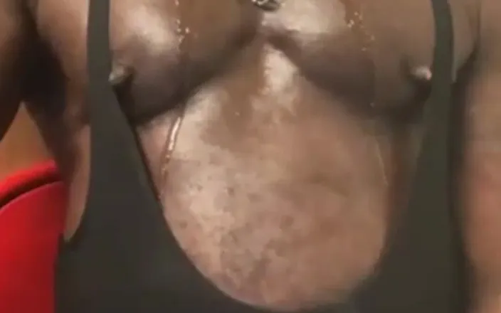 Black smoking muscle stepdad: Sexy Leather and Tight Fitting Attired Smoking Scenes