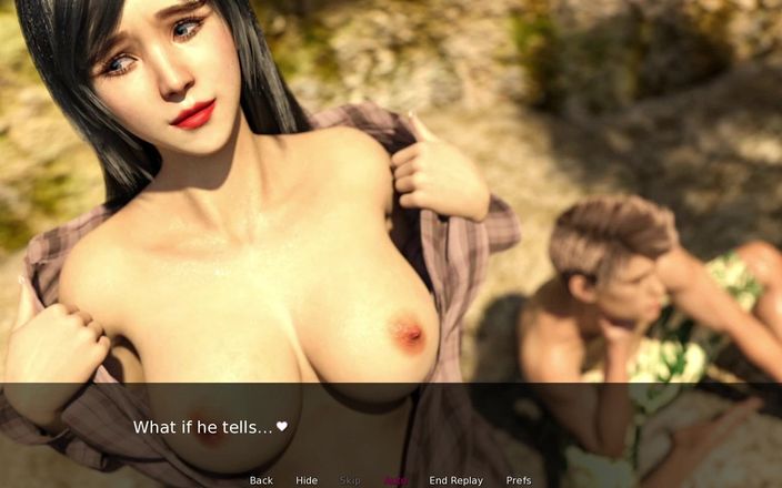 Porngame201: LISA #24a - Водопад с Гуннар - порно игры, 3D хентай, игры для взрослых, 60 кадров в сек
