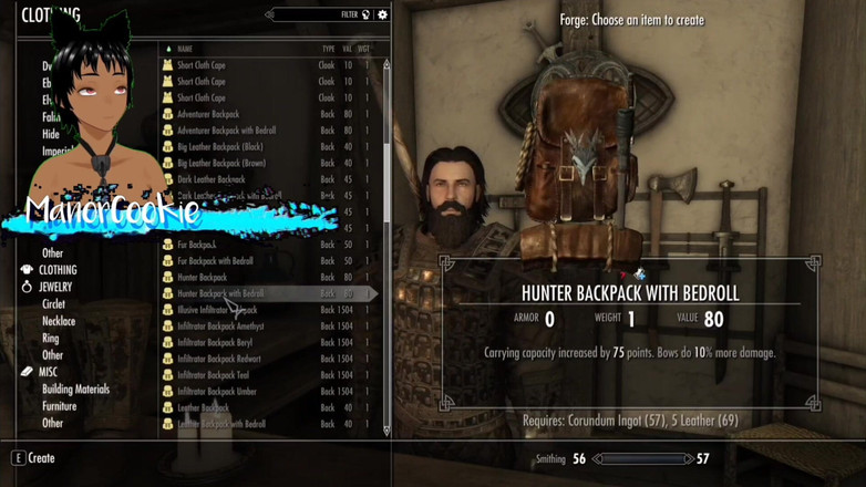 Manor Cookie: Skyrim B와 L Mod - 동료들과 함께 가서 Ria와 Njada 따먹기