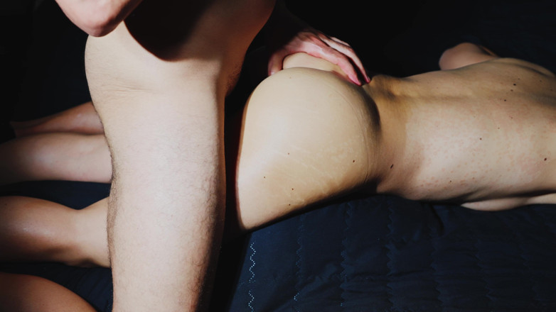 Jay_kate: Lying Down He Fucks Me From Behind, Spreads My Asshole...
