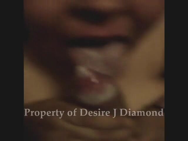 Desire J Diamond: Quick cum with condom