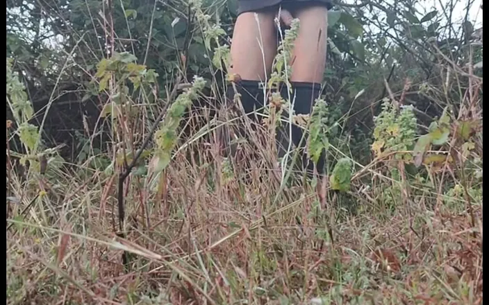Tani: Masterbating in Forest Nude Cum