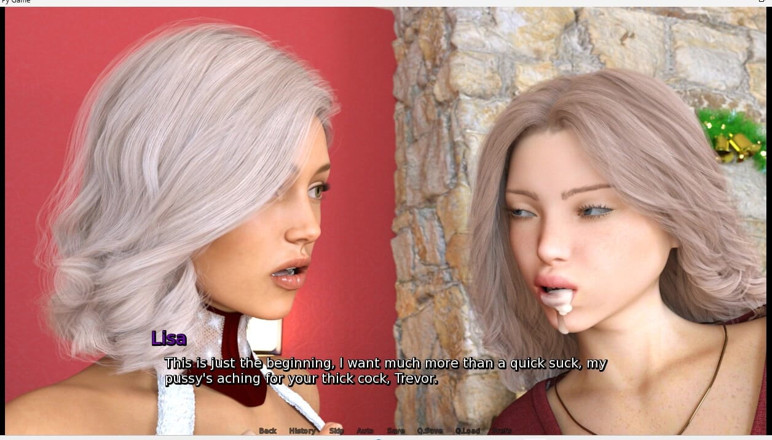 XXX Games Bunk: Laura şehvetli sır - Noel 2025 - aldatan evli kadın götten sikişiyor