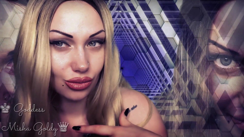 Goddess Misha Goldy: Mesmerizing 3Dio ASMR! This is my hand touching your cock! And...