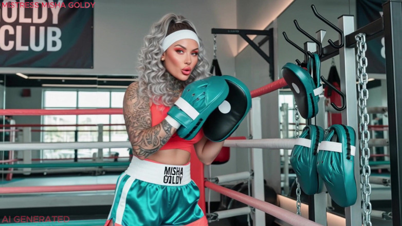 Goddess Misha Goldy: Keep Your Guard up Except Both Hands Are Busy Aren't...