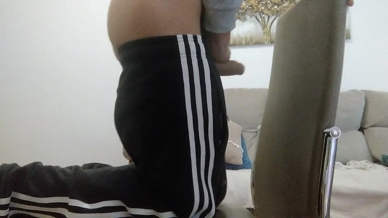 Elvissc: Spoiled Perverted Twink Fucks the Chair Where His Stepfather Has...