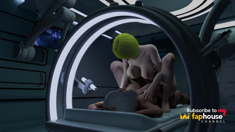 3dxpassion-transgender: Cryolab Secrets - 카우걸을 타고 있는 18살 미녀 Yuna, 후배위 따먹고 깊은 오럴로 신음