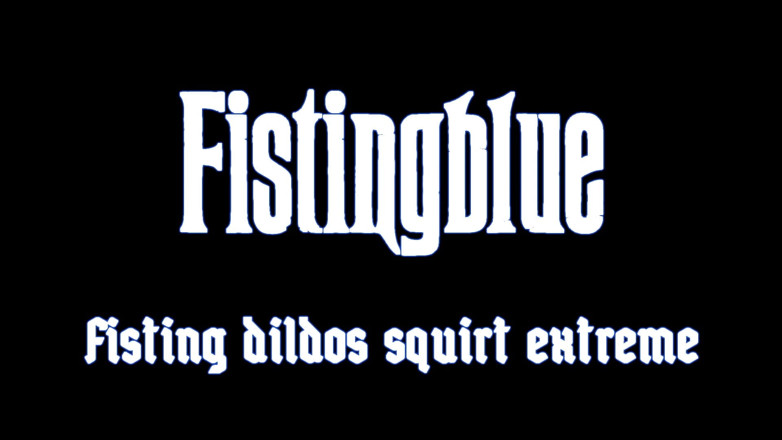 Fistingblue: Getting cunt hard fisted and gaping in friends van way...