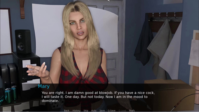 Snip Gameplay: Futa Dating Simulator 1 Meeting Mary and Got Fucked.