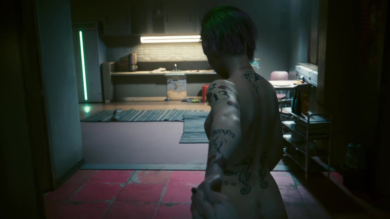 LewdArcade: Cyberpunk 2077 Judy Sex Scene - Pyramid Song Sex Scene Porn Game...