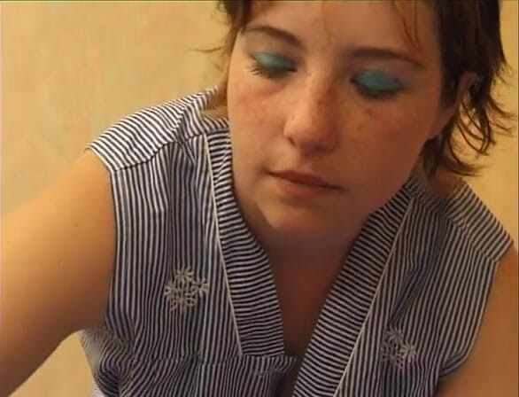 Hard Lesbians: Two whores in stocking toying and whipping