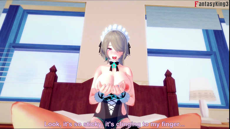 Fantasy king: Rita Rossweisse Sexy Maid Get Fucked - Honkai Impact