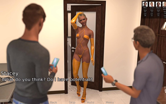 Q Boy: Üvey kız kardeş para için vitrin - zenci evi - e08