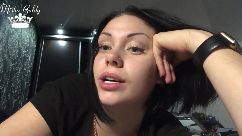 Goddess Misha Goldy: Loser life sentence - virgin humiliation DVD