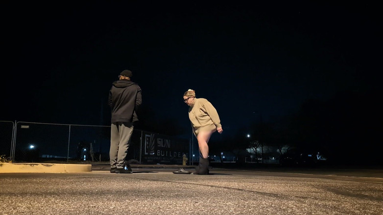 Rendezvousing Assets: Tlustá bbw manželka sex na veřejnosti v chladném ránu! Badblondiemonroe