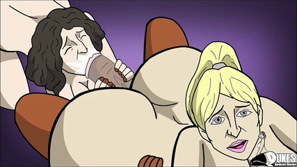 Dukes Hardcore Honeys: 3명의 거유 아랍 밀프와 섹스하는 형제