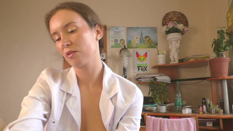 One Arm Bandit: Sexy Nurse Nikky Healing the Patient with Cum Therapy