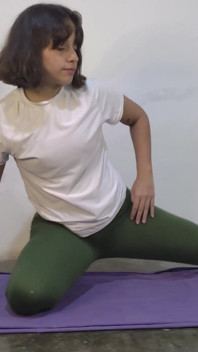 Big Butt Teen Latina Works Out
