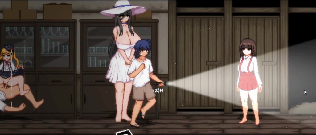 NSFWOtaku: 헨타이 게임 - Houkago No Onigokko - 대학 태그 후 - 유령 여자 따먹기 - 모든 갤러리 장면