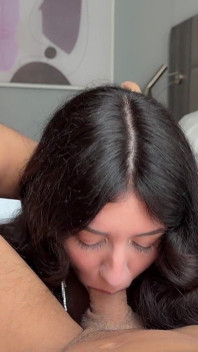 Sloppy Blowjob POV Eye Contact Deepthroat Cum in Mouth Swallow
