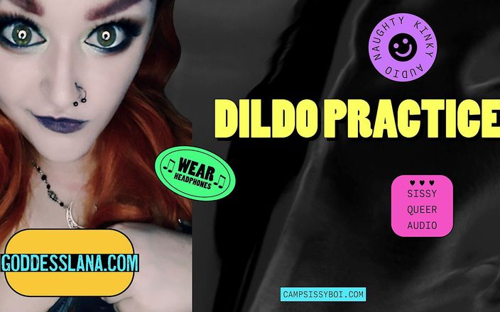 Camp Sissy Boi: The camp sissy boy presents dildo practice
