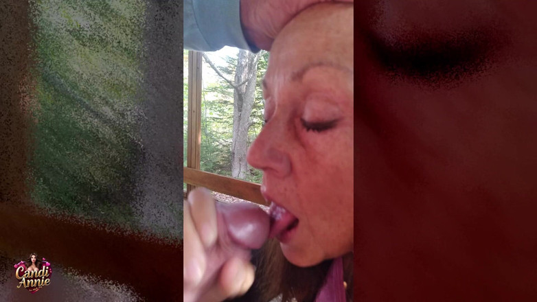 Candi Annie: Muito divertido pov floresta foda e engolir porra - Candi Annie