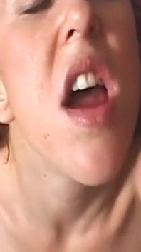 Horny Brunette MILF Deepthroats Throbbing BBC Dripping Cum Everywhere