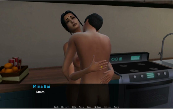 XXX Games Bunk: Insimology - gameplay - nhập vai - người giúp việc đụ tại nhà bếp...