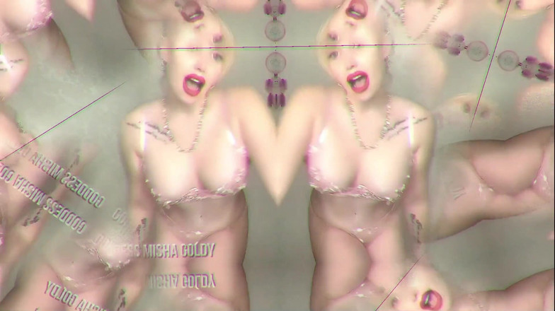 Goddess Misha Goldy: You look so damn stupid and ugly with that dildo...