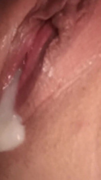 Polish MILF Creampie Close up