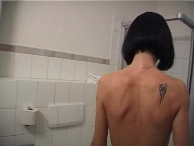 Lucky Wankerz: Petite slut pleasure her wet cunt under shower