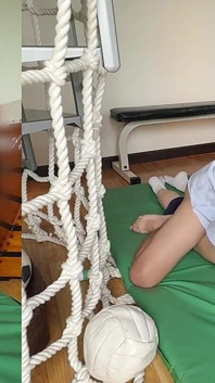 #181 Amateur Creampie, Sex with Cute Japanese/ Call Students to the Gym and Cum