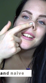 Anna Shows Her Pig Nose and Humiliates a Tiny Dick