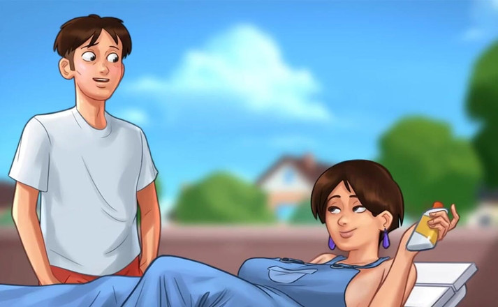 Miss Kitty 2K: Kisah musim panas - cookie jar - hanya semua adegan seks - diane #1...