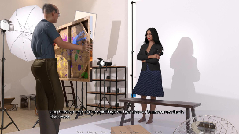 Dirty GamesXxX: De drie panelen: vrouw een amateurfotomodel en haar cuckold-echtgenoot - aflevering 2