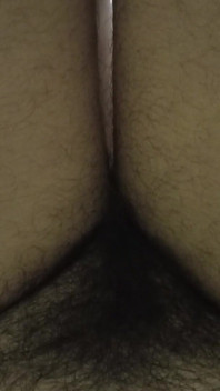 Hairy Pussy and Bellybutton