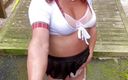 Kellycd: Amateur crossdresser Kellycd2022 sexy milf in mini skirt and stockings...