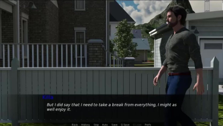 Visual Novels: Pine falls part 2