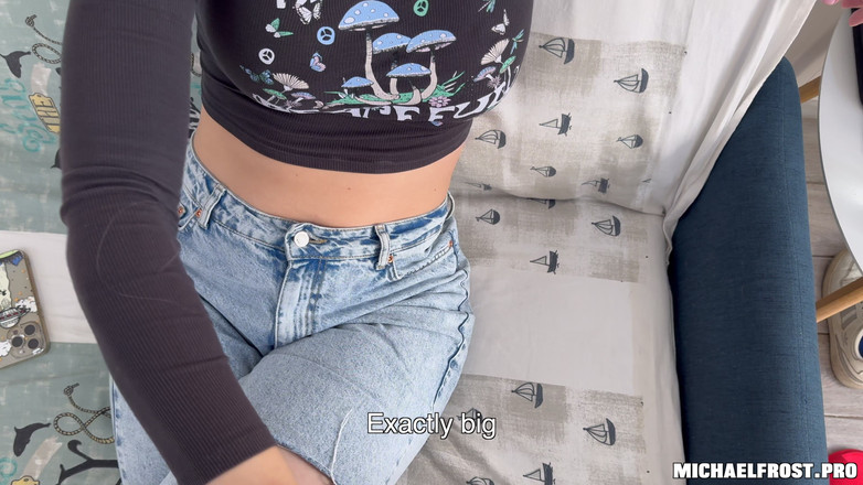 Michael Frost Pro: 配達員はクライアントから現金をだまし取ろうとしたが、マンコにペニスと精液で満たされた顔しか得られなかった